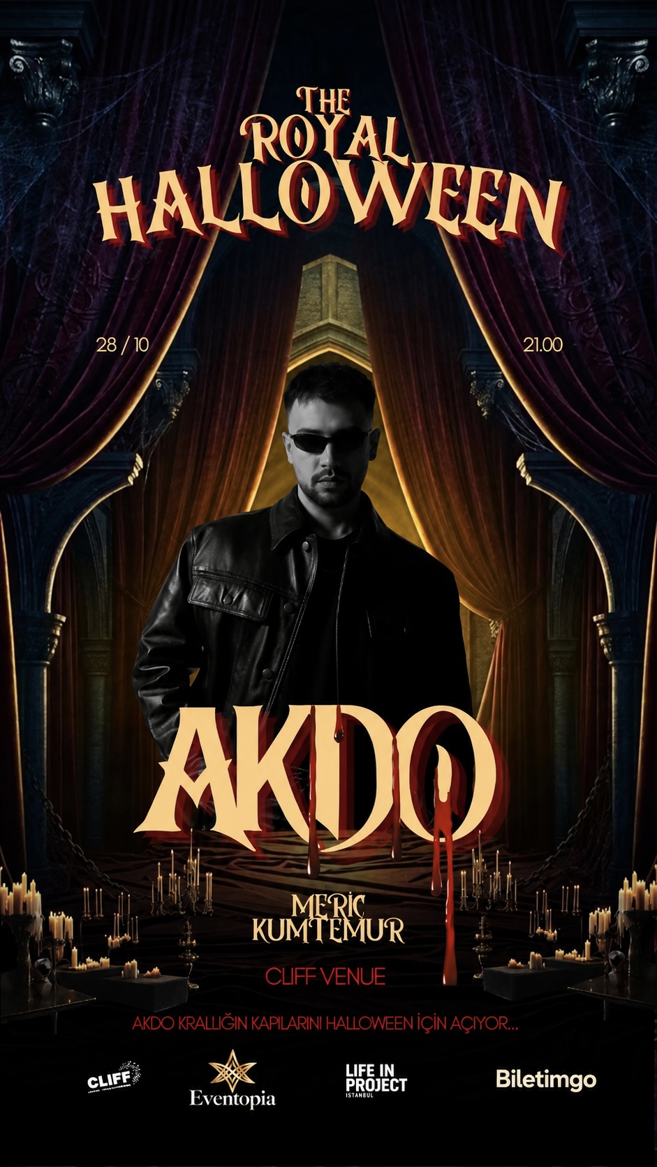 Akdo Halloween Party Cliff Venue