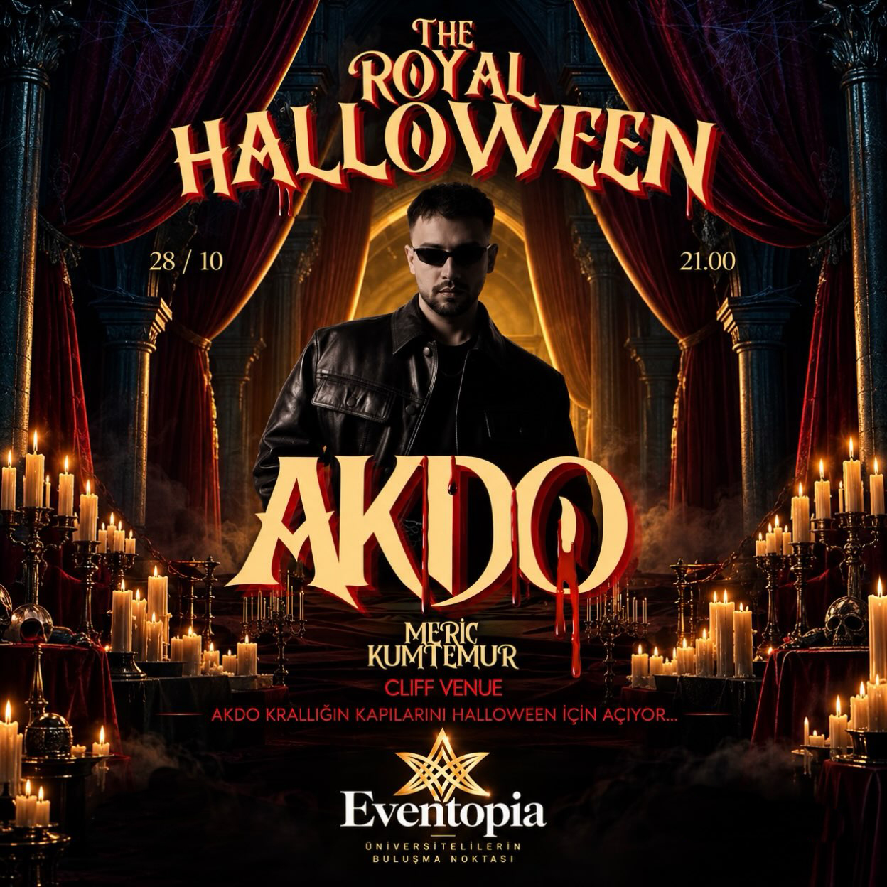 Akdo Halloween Party Cliff Venue