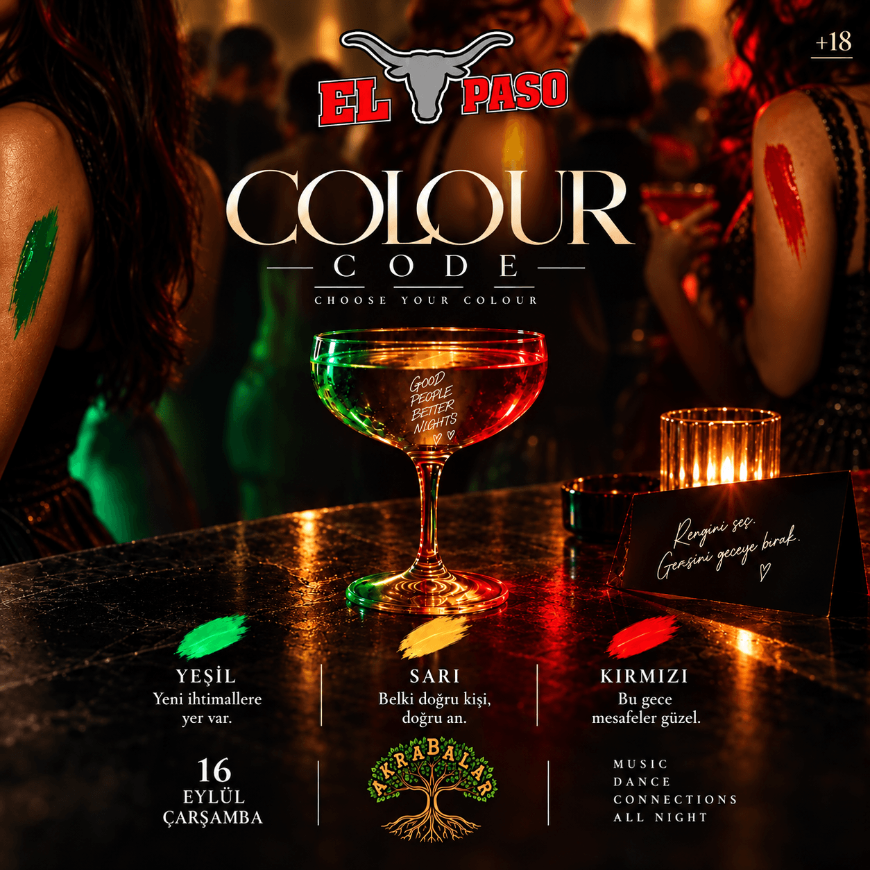 AKRABALAR COLOUR CODE PARTY