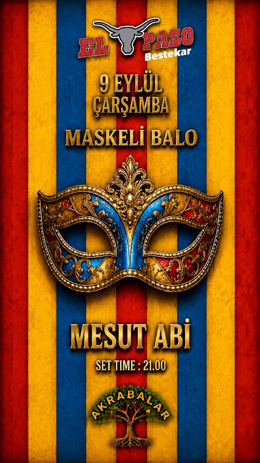 AKRABALAR MASKELİ BALO
