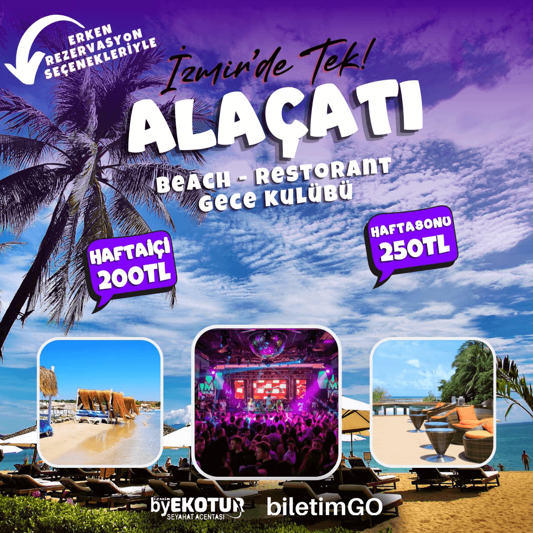 ALAÇATI BEACH + RESTAURANT + NİGHT CLUP