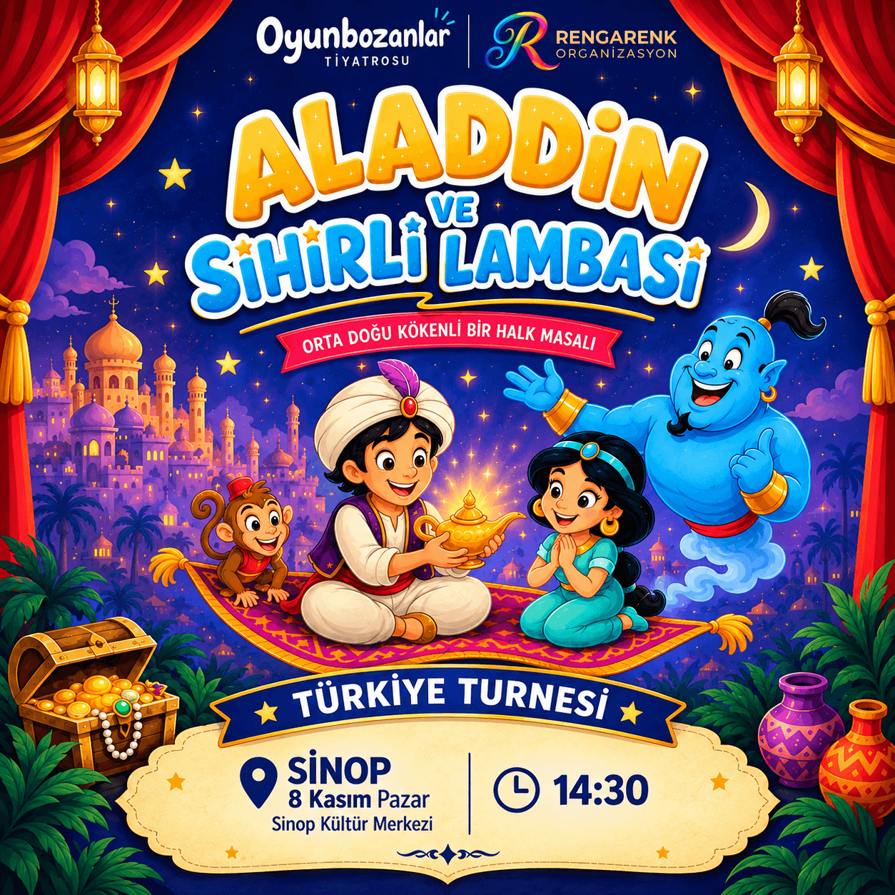 Aladdin ve Sihirli Lambası - Sinop