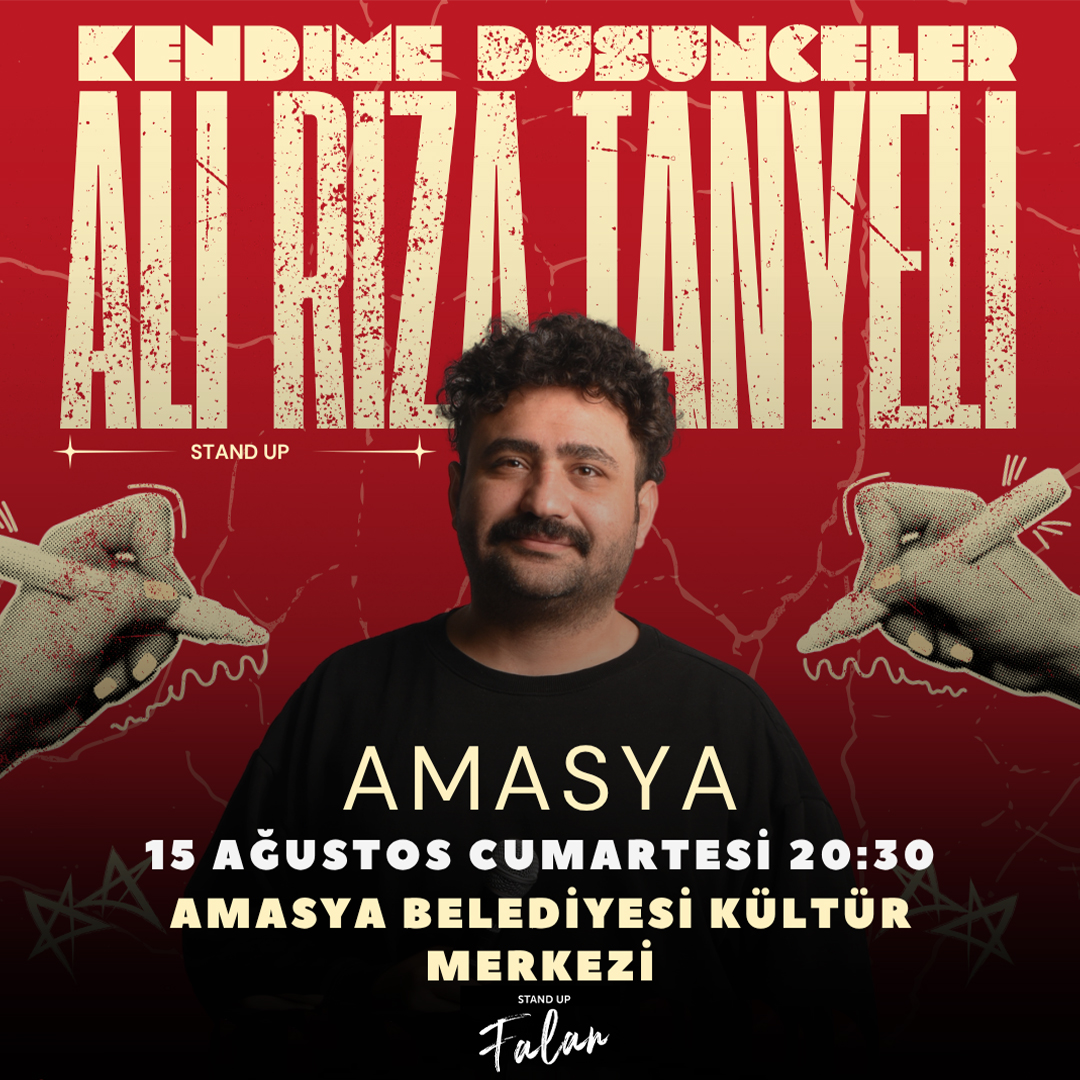 Ali Rıza Tanyeli Stand-up - Amasya