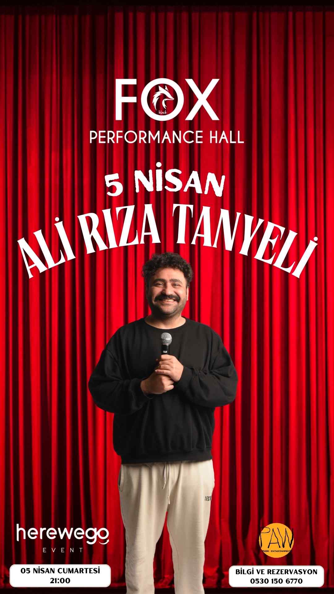 Ali Rıza Tanyeli Stand-UP Gösterisi Alanya