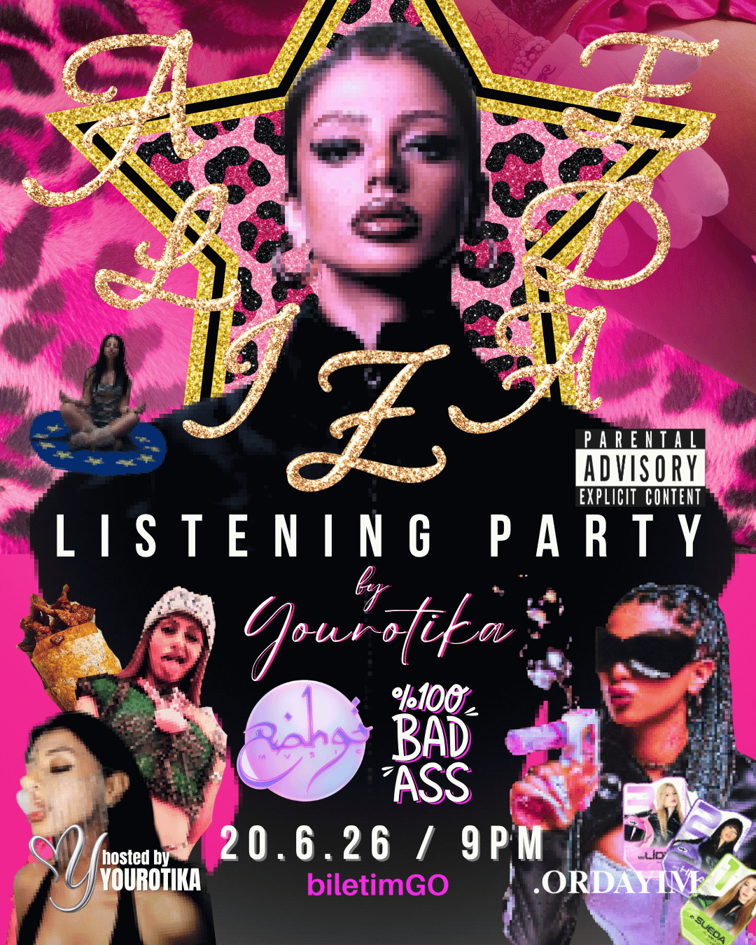 ALİZADE LISTENING PARTY / %100 BAD-ASS BY YOUROTIKA
