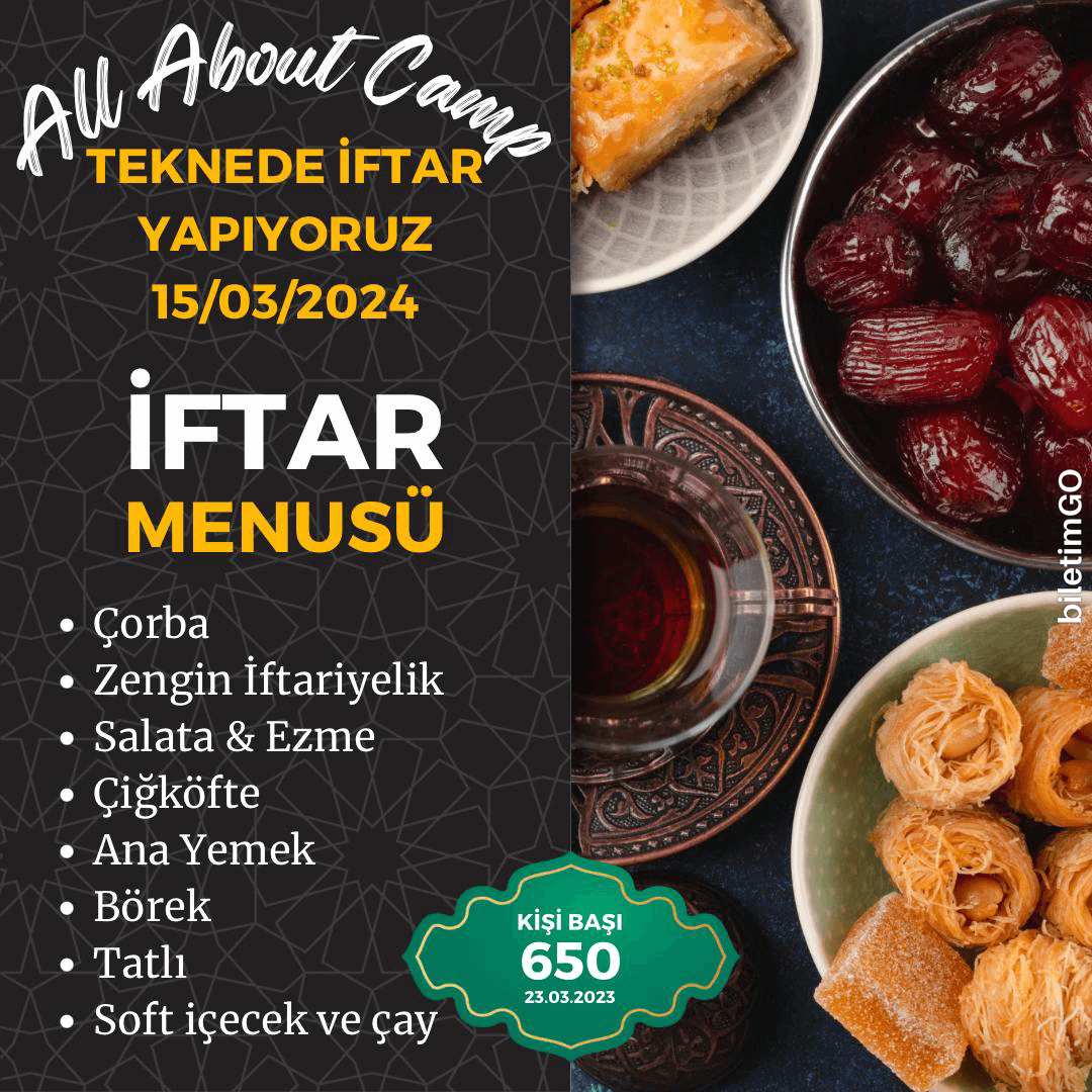 All About Camp - En İyiler İftarda