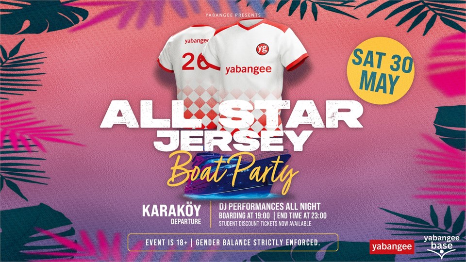 All Star Jersey Boat Party