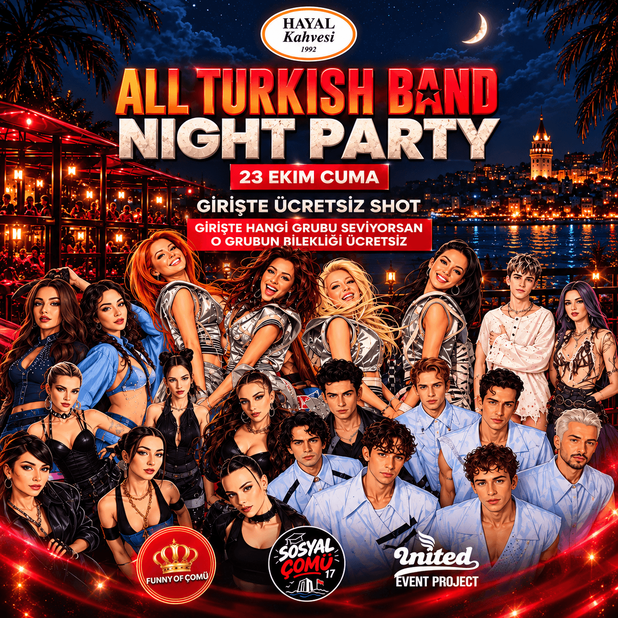 All Turkish Band Night Party / Hayal Kahvesi Çanakkale
