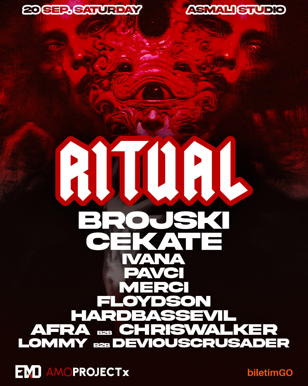 AMOPROJECTx RITUAL – Biletler ve Detaylar