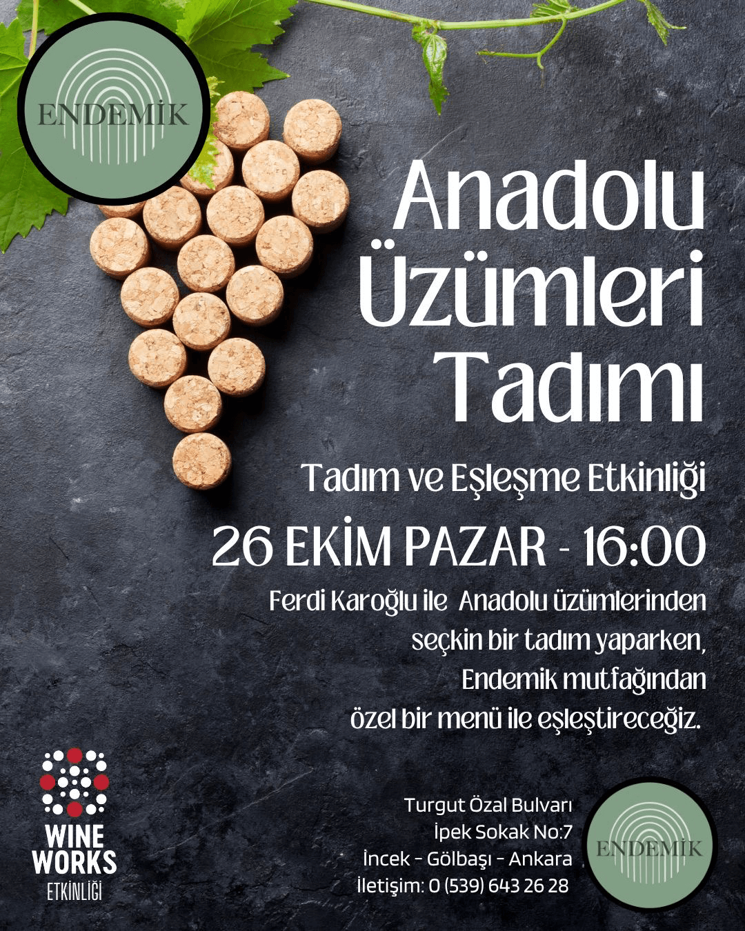 Anadolu Üzümleri Tadımı