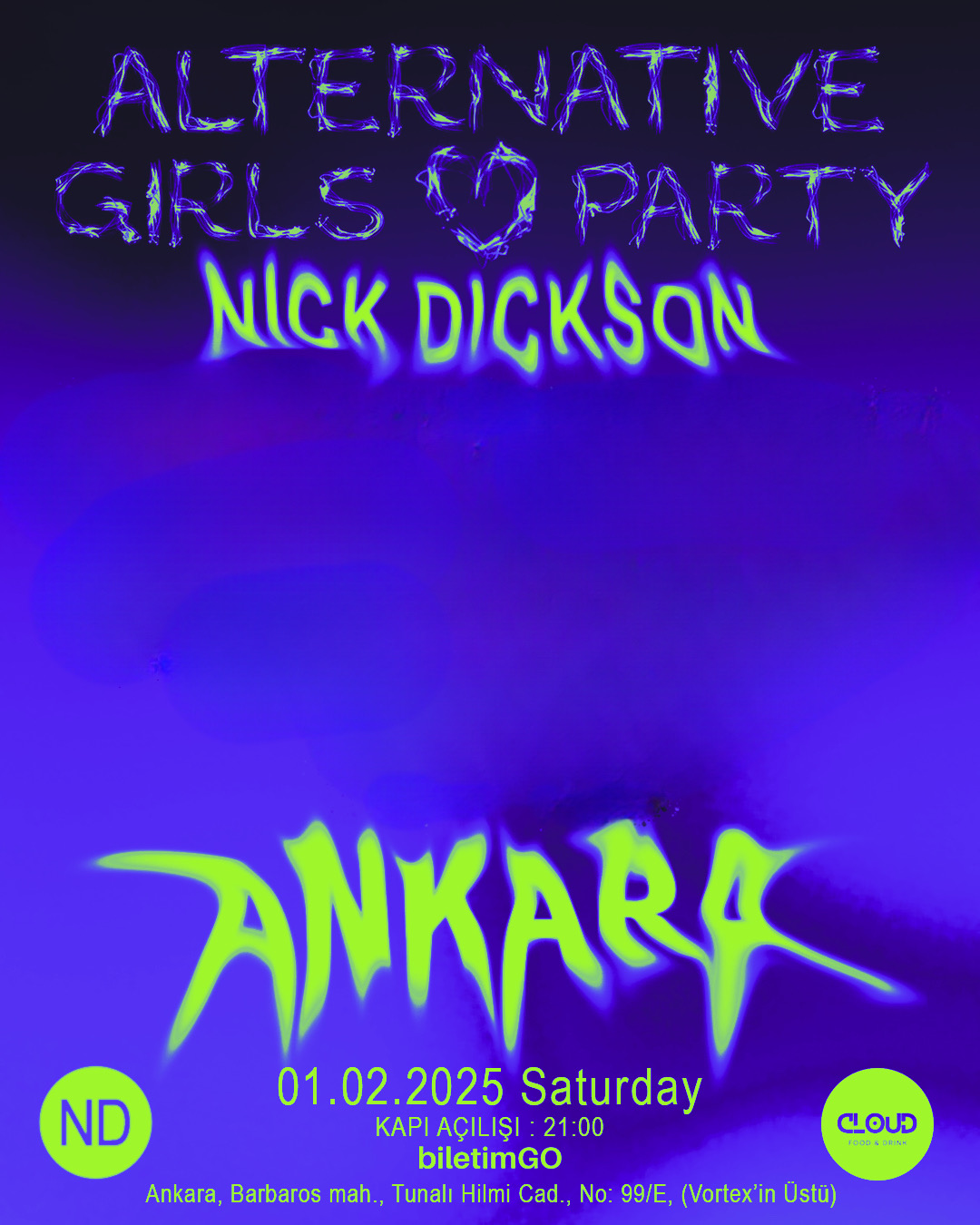 ANKARA ALTERNATIVE GIRLS PARTY (gidik kızlar)