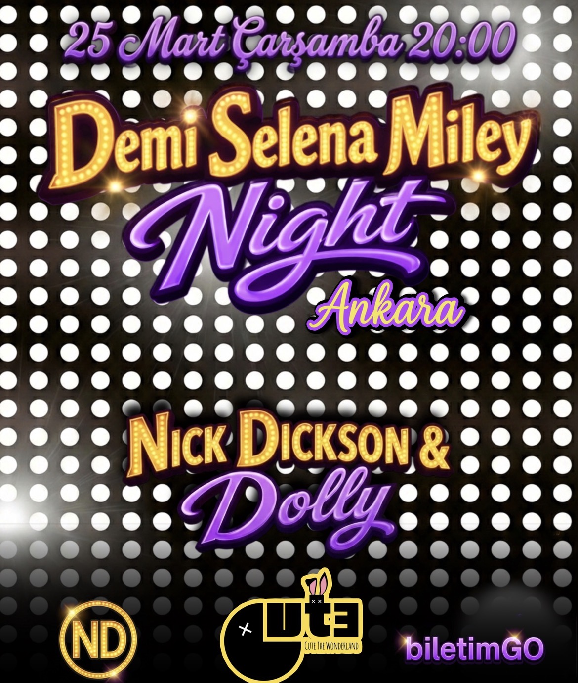 ANKARA DEMI MILEY SELENA NIGHT (Hannah Montana 20th anniversary)
