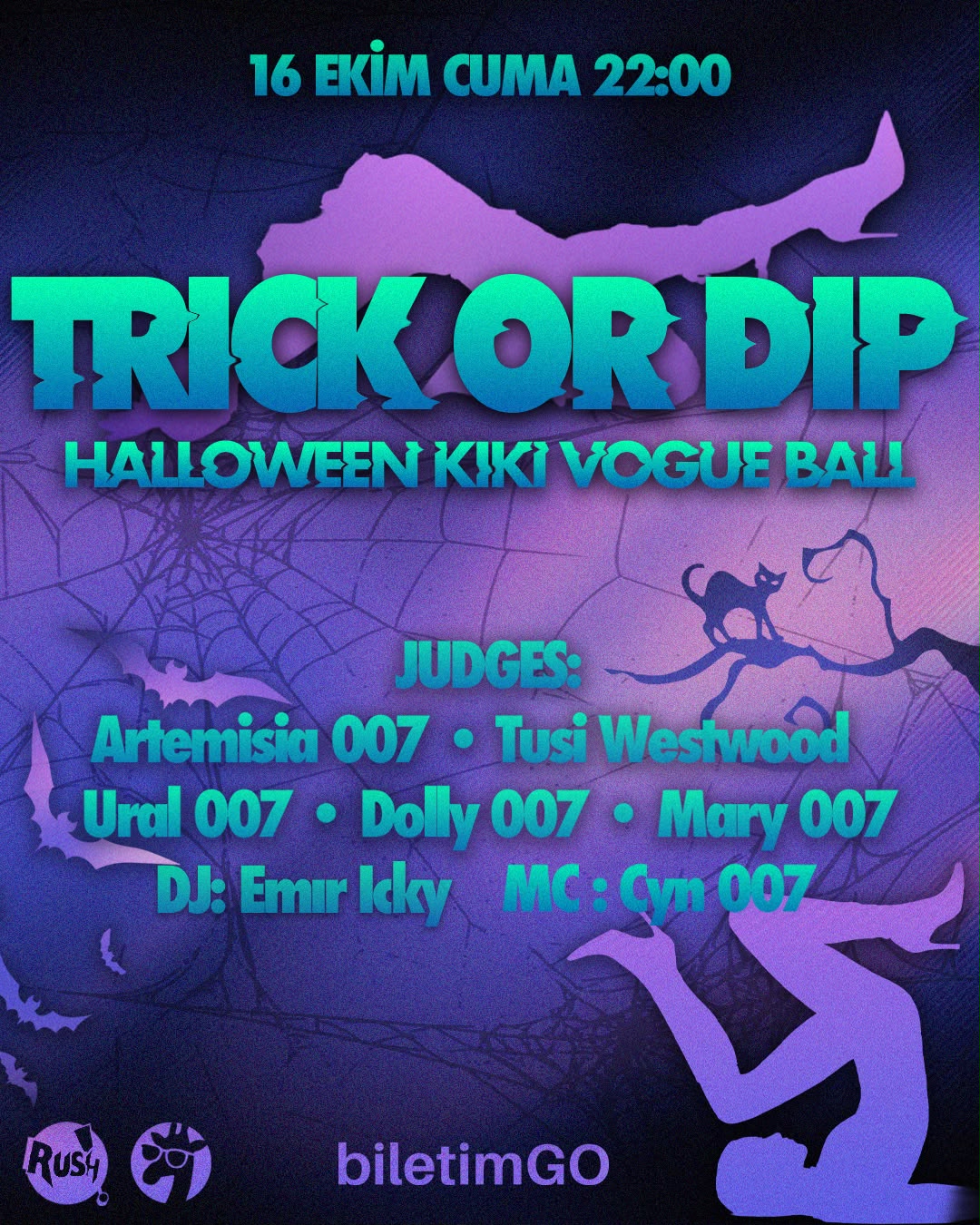 ANKARA HALLOWEEN KIKI BALL TRICK OR DIP