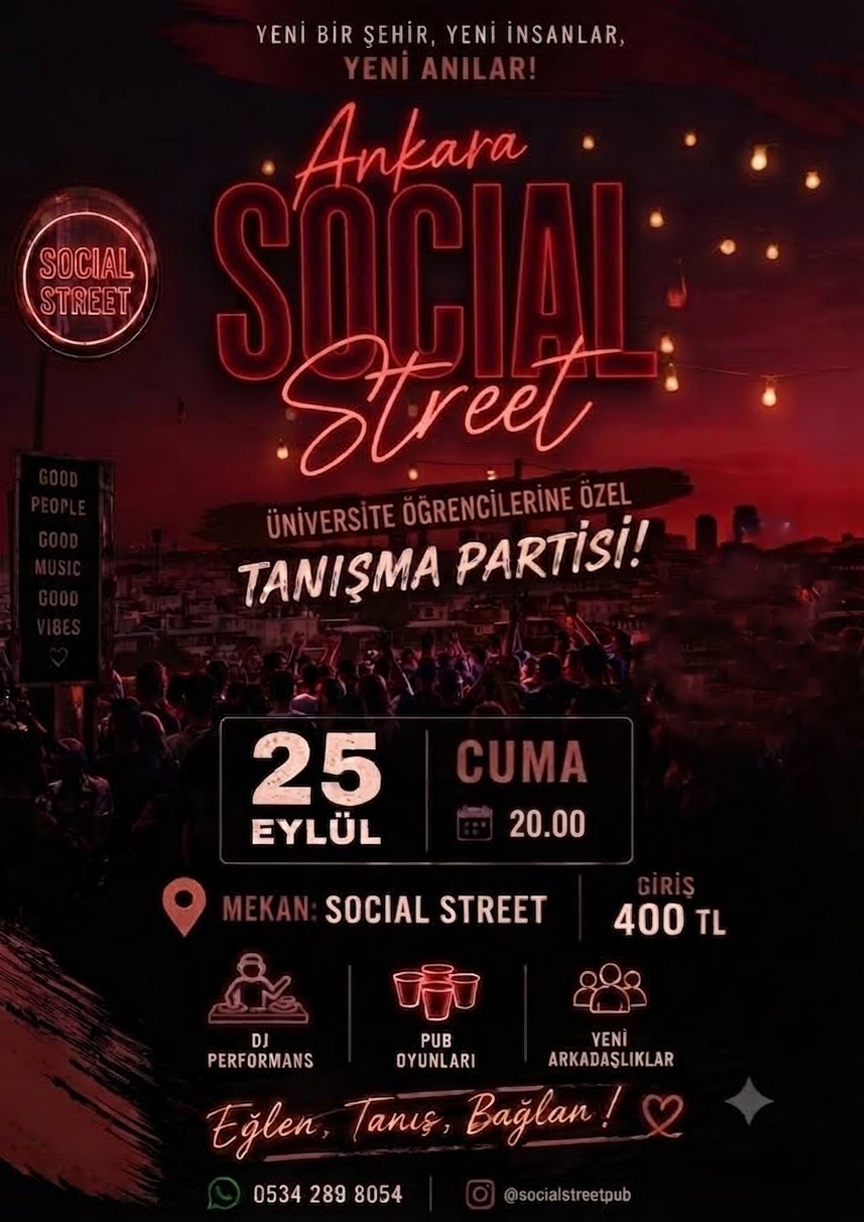 Ankara Üniversiteler Arası Tanışma Partisi