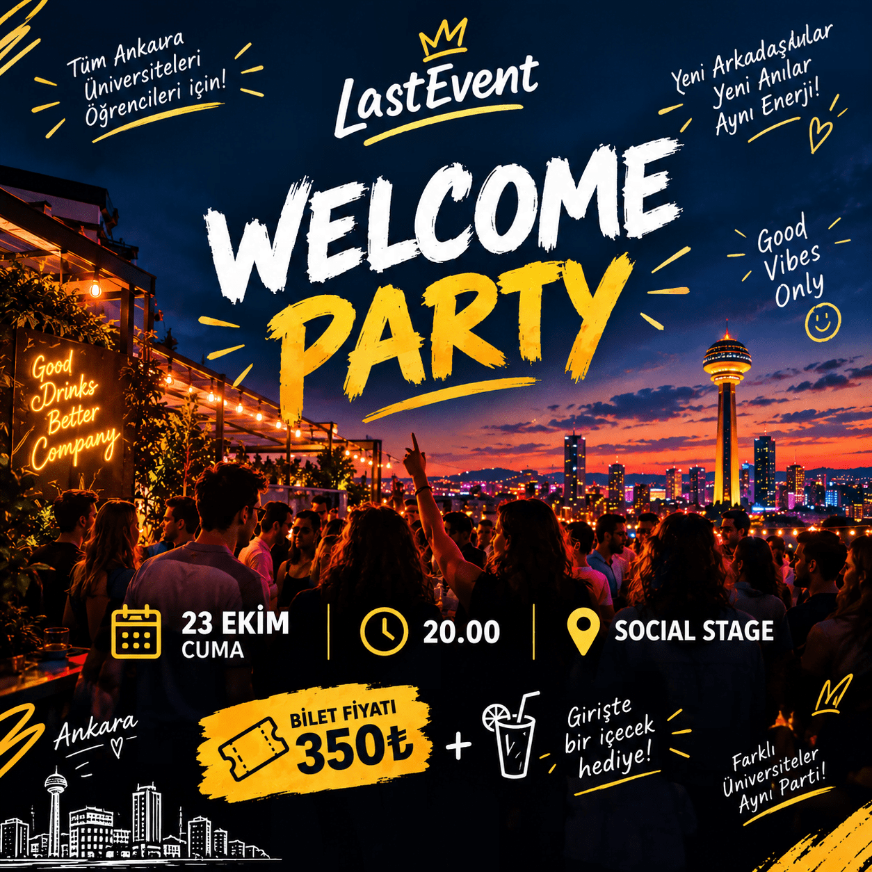 Ankara Welcome Party