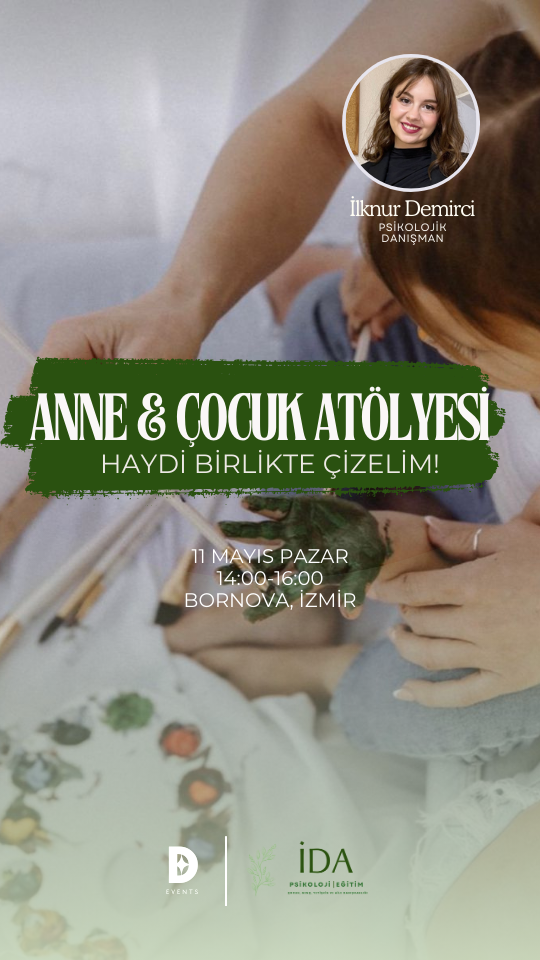 Anne Çocuk Atölyesi: Haydi Birlikte Çizelim!