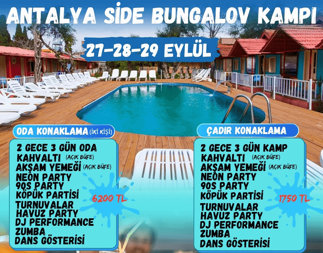 Antalya Side Bungalov Kampı