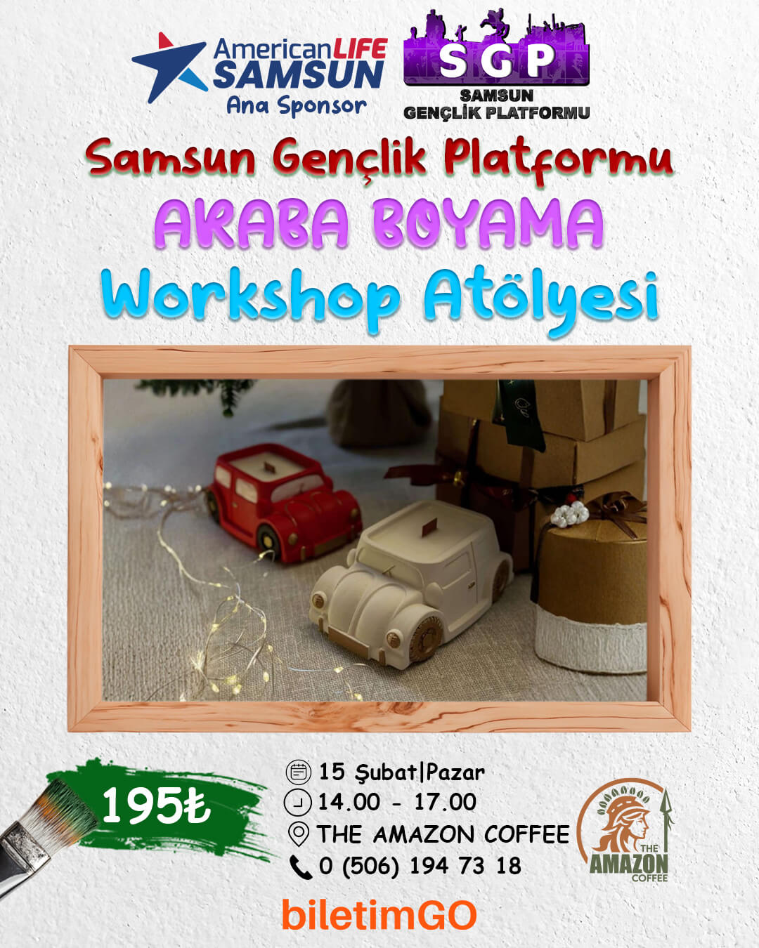 Araba Boyama Workshop
