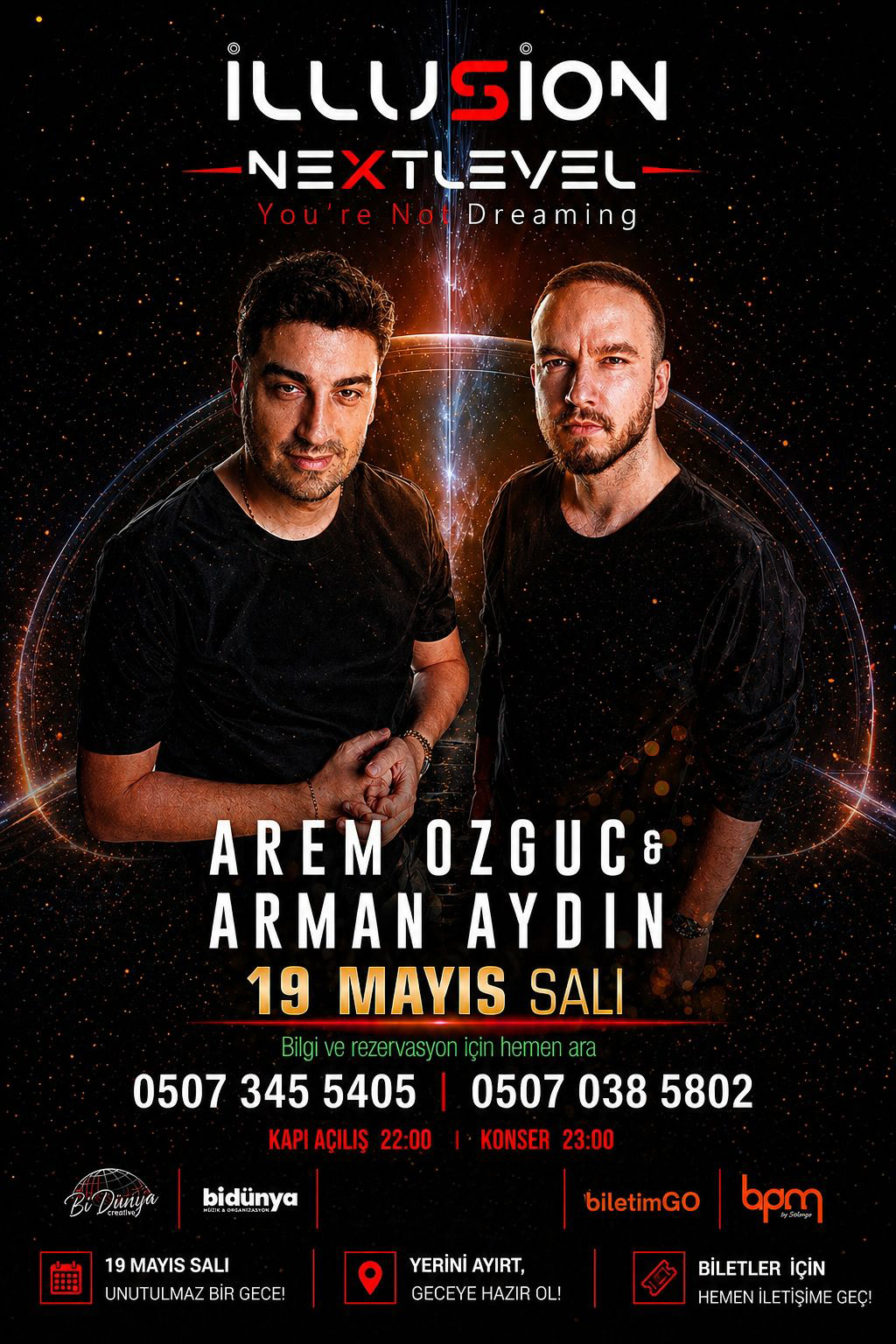 Arem & Arman / Next Level Illusion Alanya