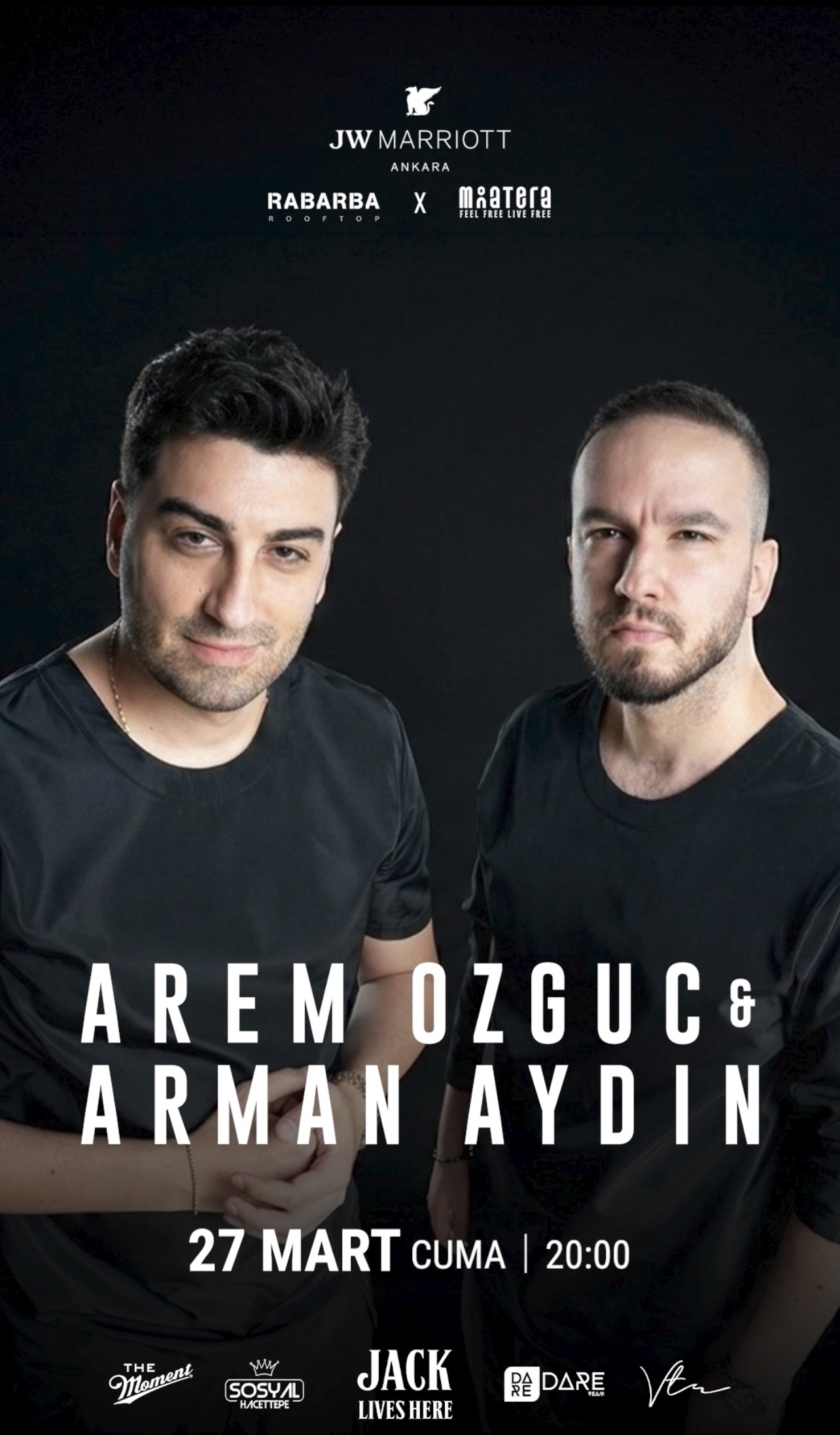 AREM ÖZGÜÇ & ARMAN AYDIN @JW MARRIOT ANKARA