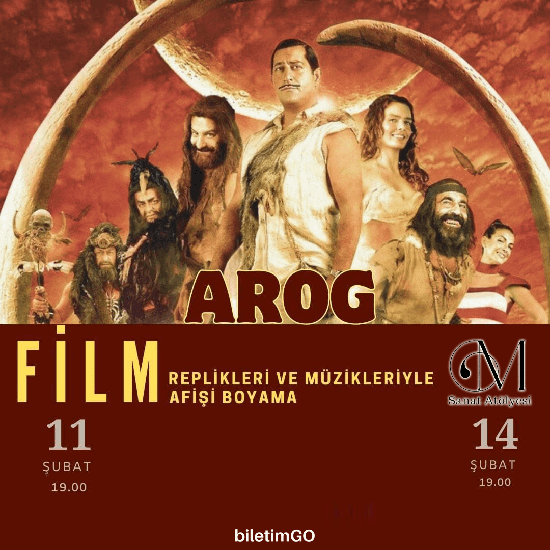 A.R.O.G Film Afişi Boyama Workshop