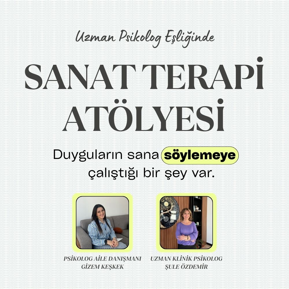Art Workshop Büyükçekmece Sanat Terapisi Etkinlikleri