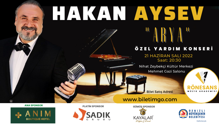 HAKAN AYSEV ve RÖNESANS MÜZİK AKADEMİSİ ÖZEL YARDIM KONSERİ