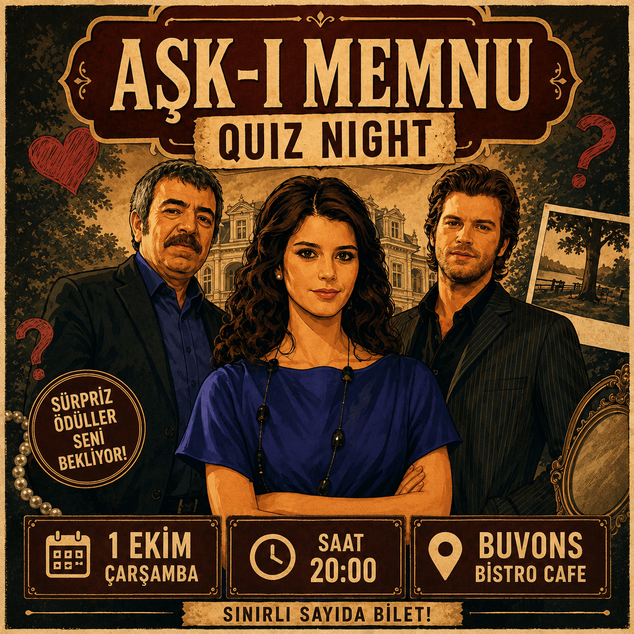 AŞK-I MEMNU QUIZ NIGHT