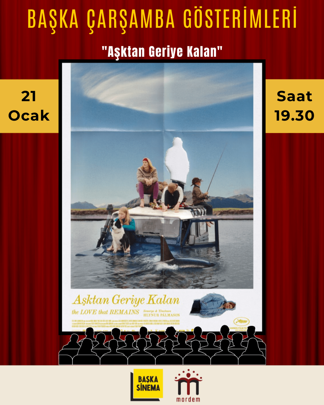 ''Aşktan Geriye Kalan'' Başka Çarşamba Gösterimi