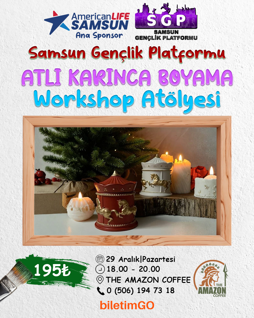 ATLI KARINCA BOYAMA WORKSHOP
