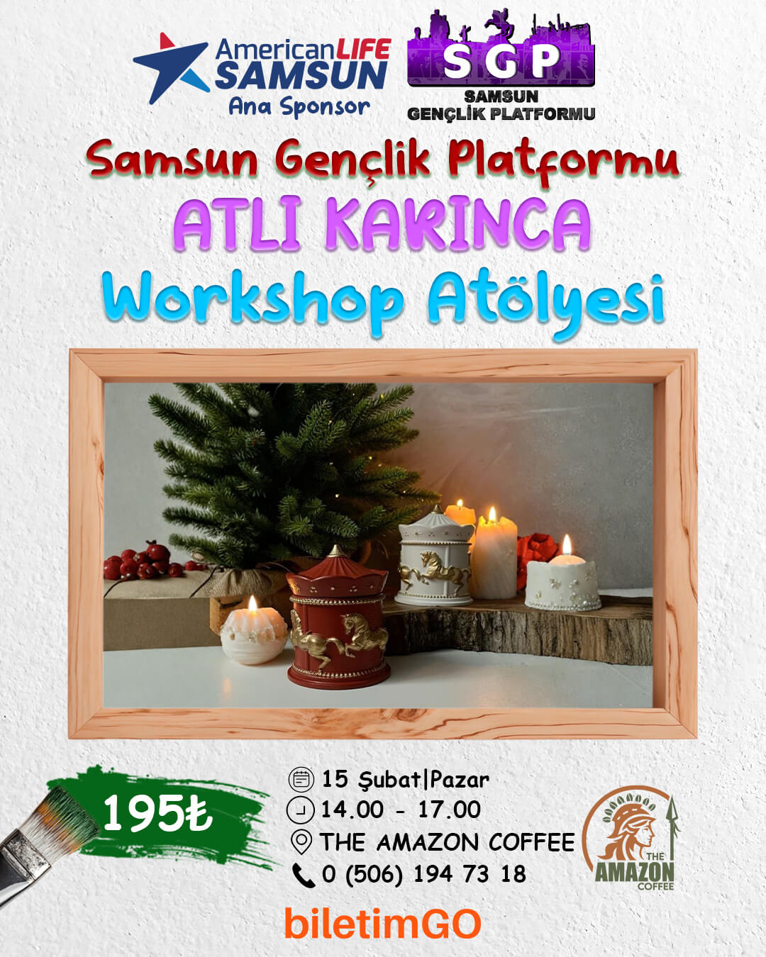 ATLI KARINCA BOYAMA WORKSHOP
