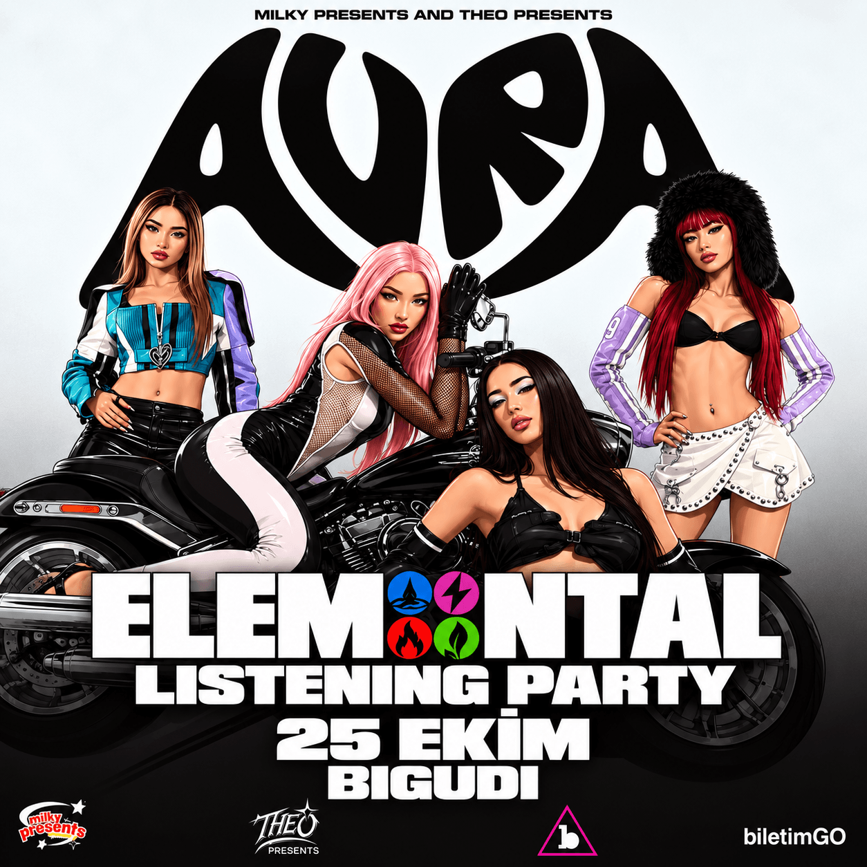 AURA ELEMENTAL ALBUM LISTENING PARTY