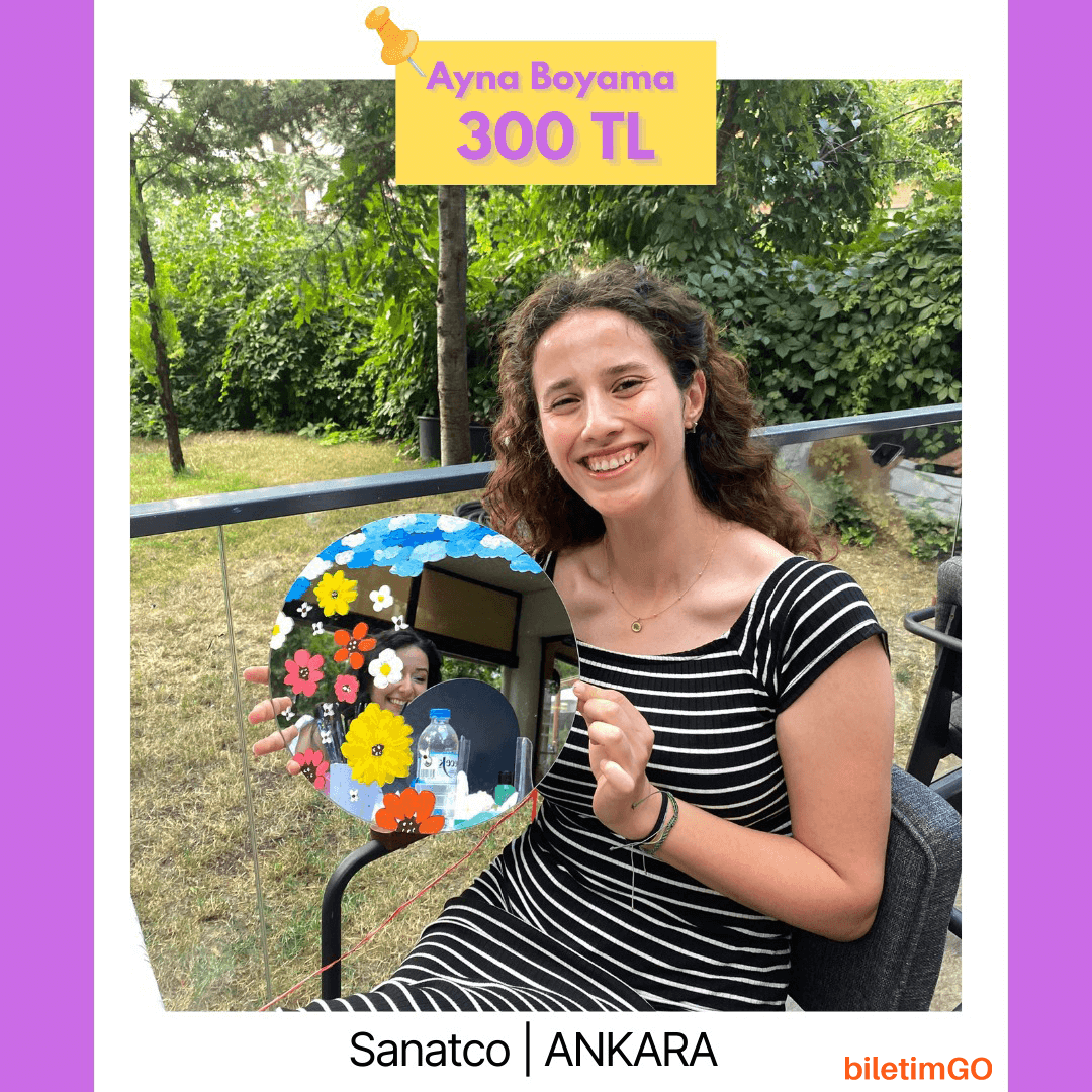 Ayna Boyama Workshop - 12 Eylül Tunalı