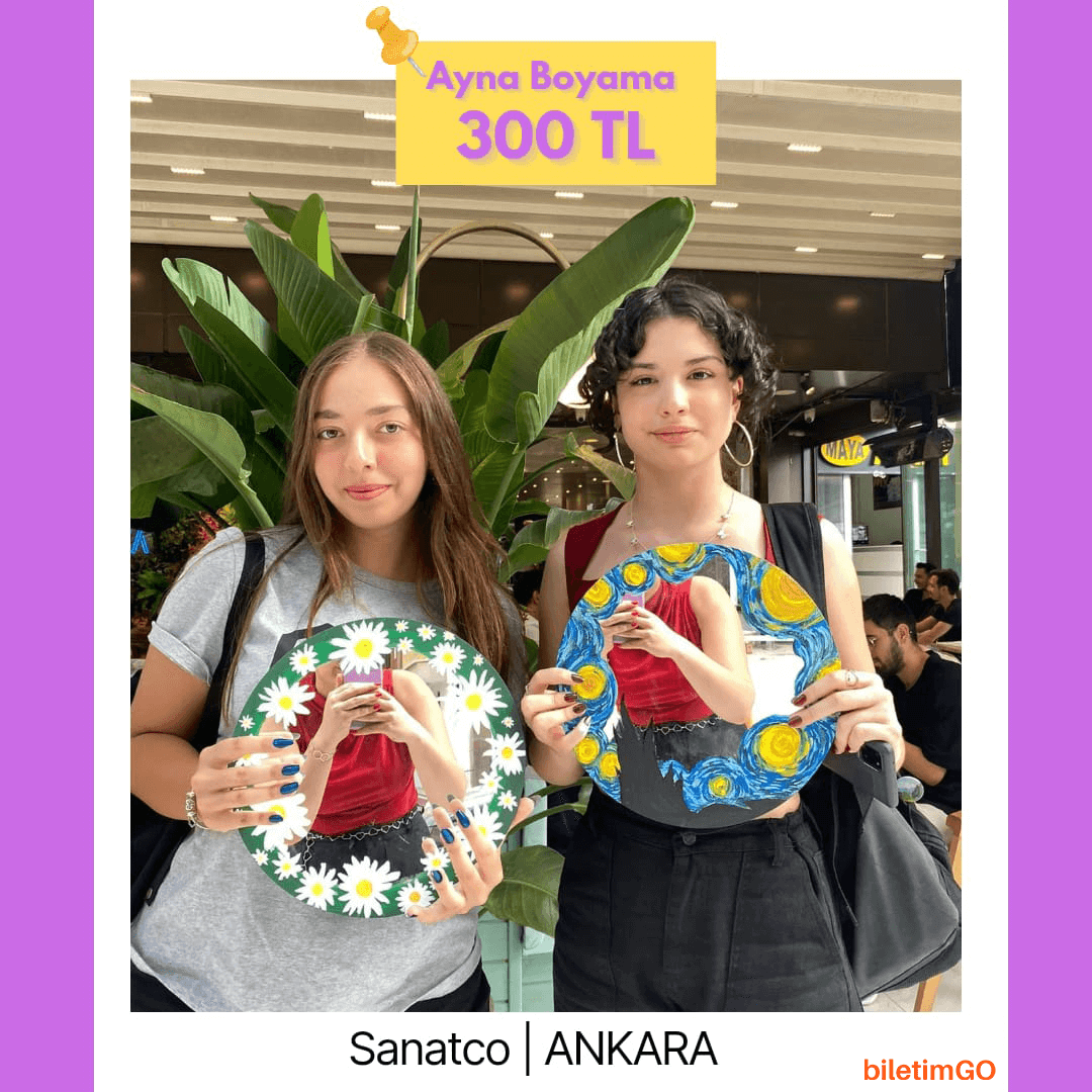 Ayna Boyama Workshop - 14 Eylül Kızılay
