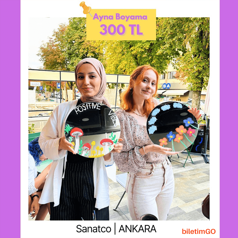 Ayna Boyama Workshop - 15 Eylül Bahçelievler