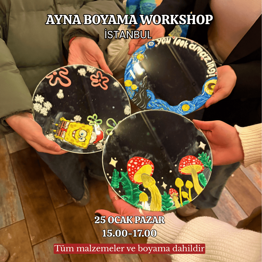 Ayna Boyama Workshop İstanbul