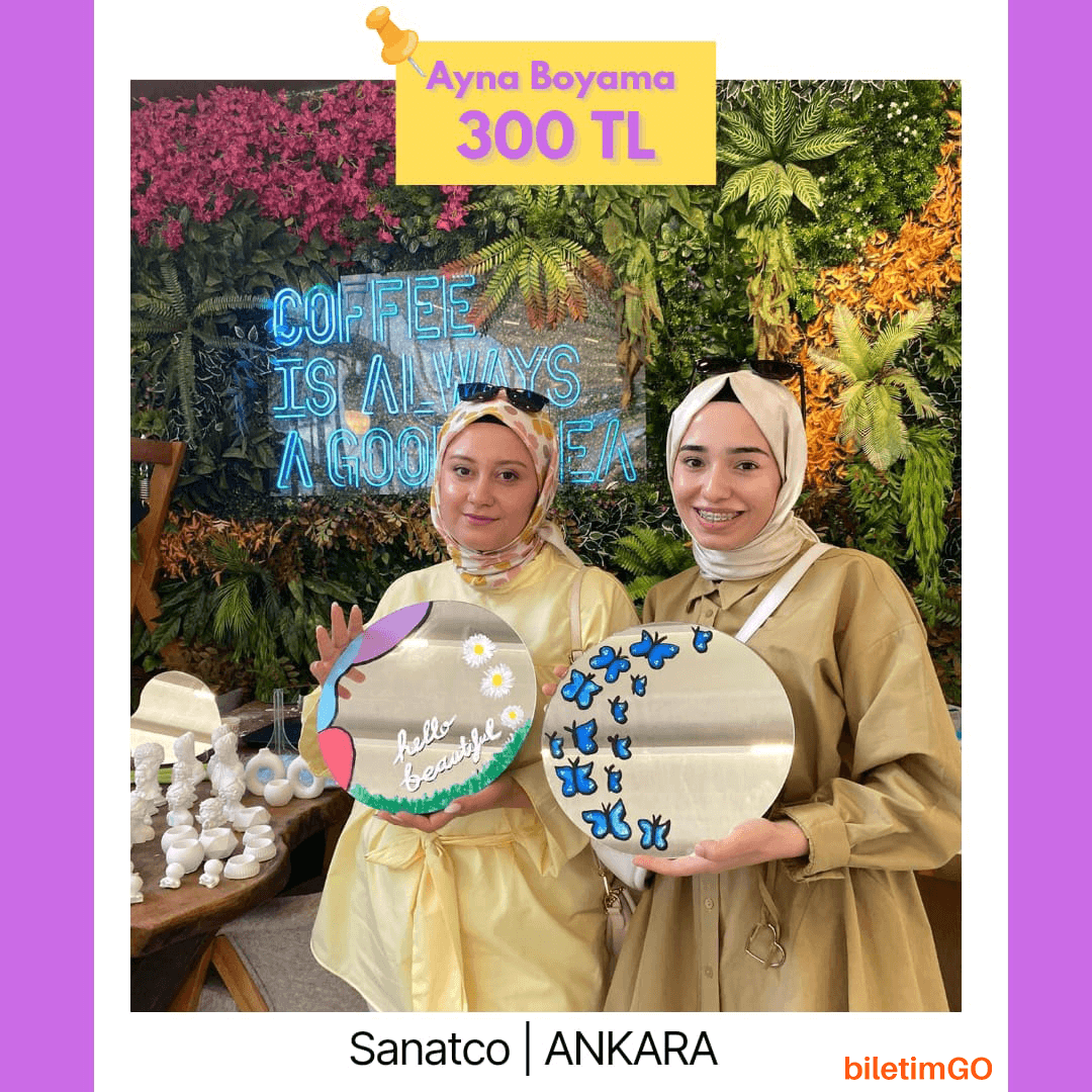 Ayna Boyama Workshop - 24 Ağustos Eryaman
