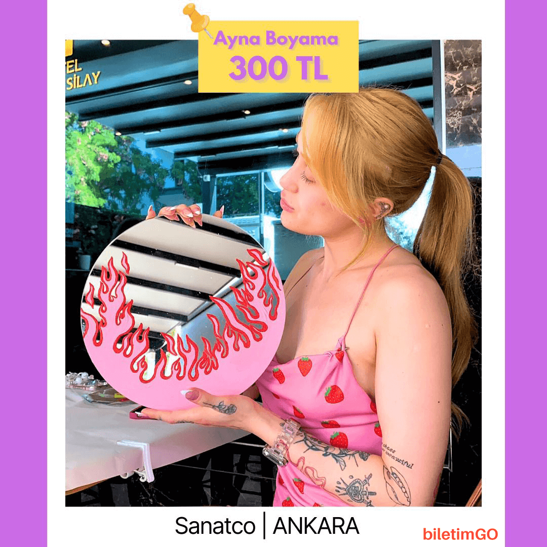 Ayna Boyama Workshop - 27 Ağustos Kızılay