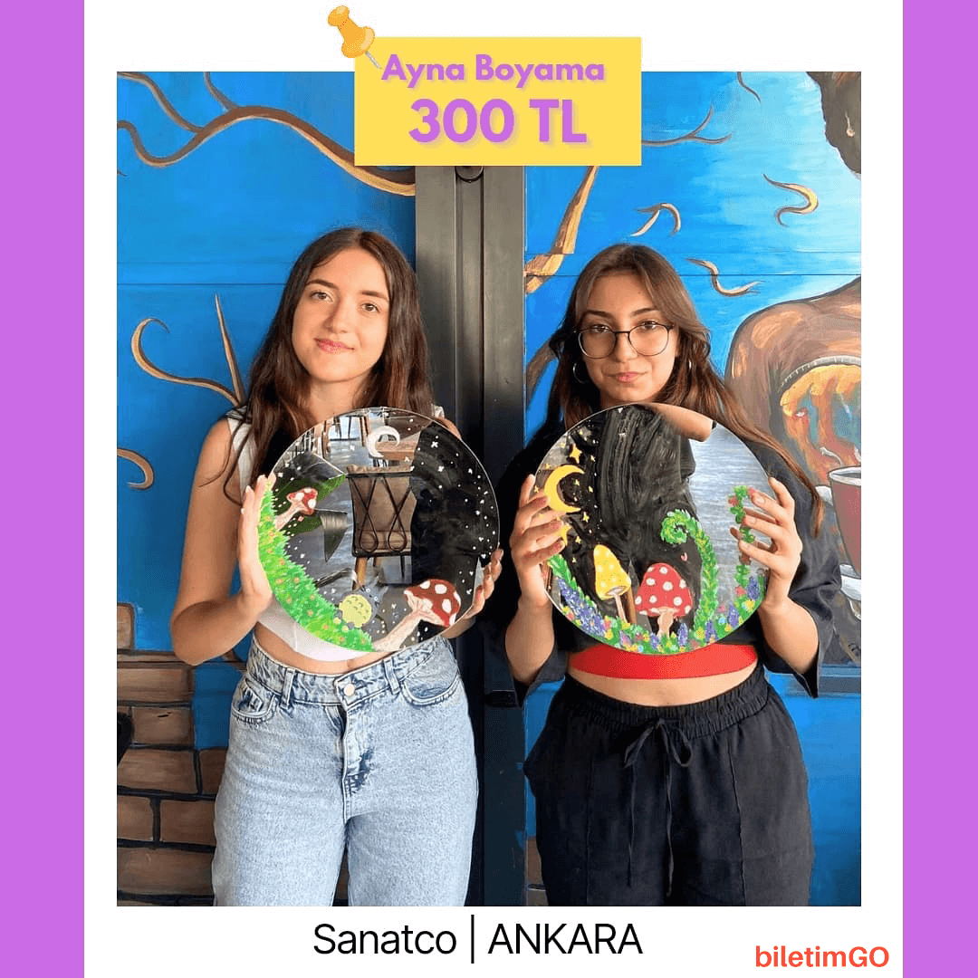 Ayna Boyama Workshop - 8 Eylül Kızılay