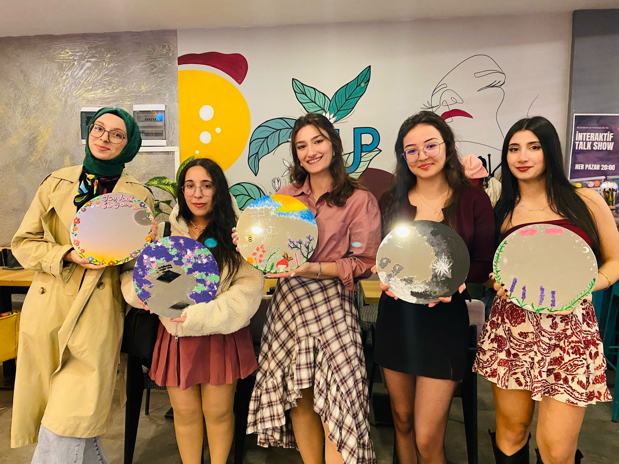 AYNA BOYAMA WORKSHOP BAHÇELİEVLER 22 MART CUMARTESİ