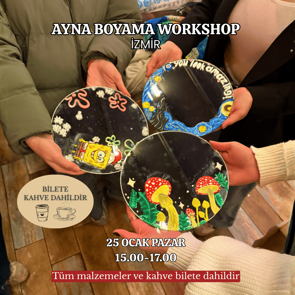 Ayna Boyama Workshop İzmir