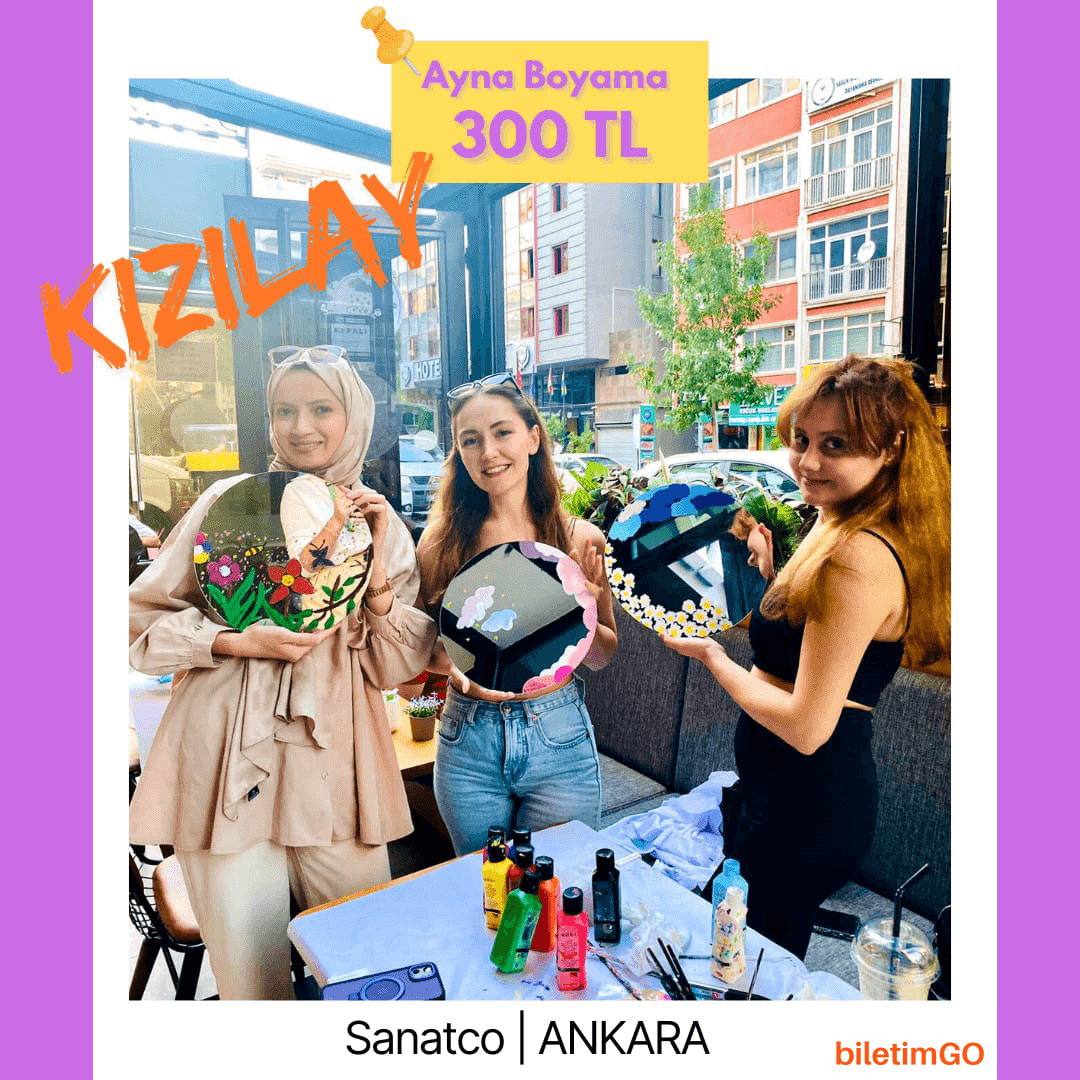 AYNA BOYAMA WORKSHOP KIZILAY 4 EKİM CUMA