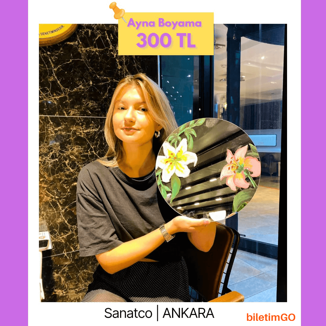 AYNA BOYAMA WORKSHOP TUNALI 28 EYLÜL CUMARTESİ