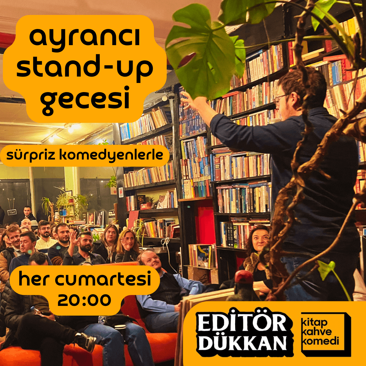 Ayrancı Stand-up Gecesi - Editör Dükkan