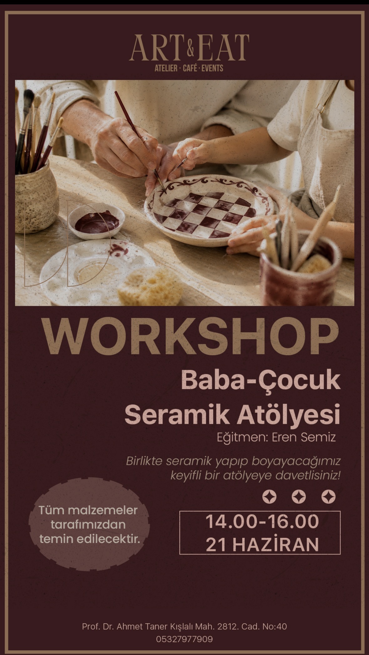 Baba - Çocuk Seramik Atölyesi