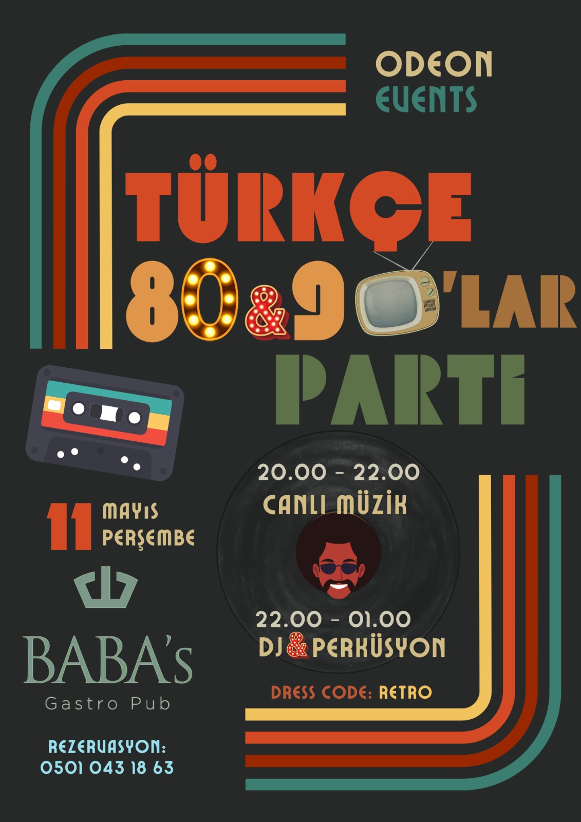 BABA'S 80'LER 90'LAR PARTİ
