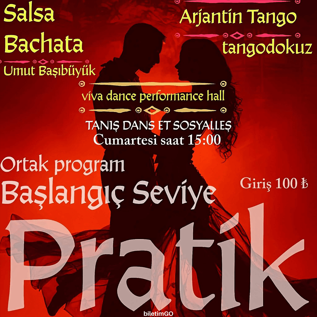 Bachata Salsa Arjantin Tango Ortak Pratik