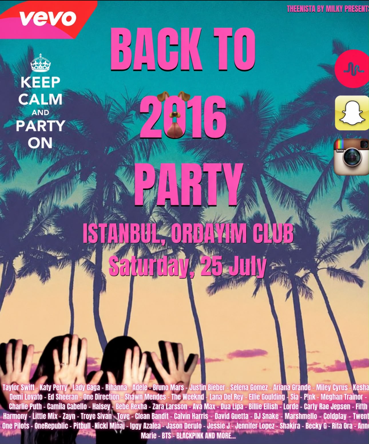 BACK TO 2016 SUMMER PARTY