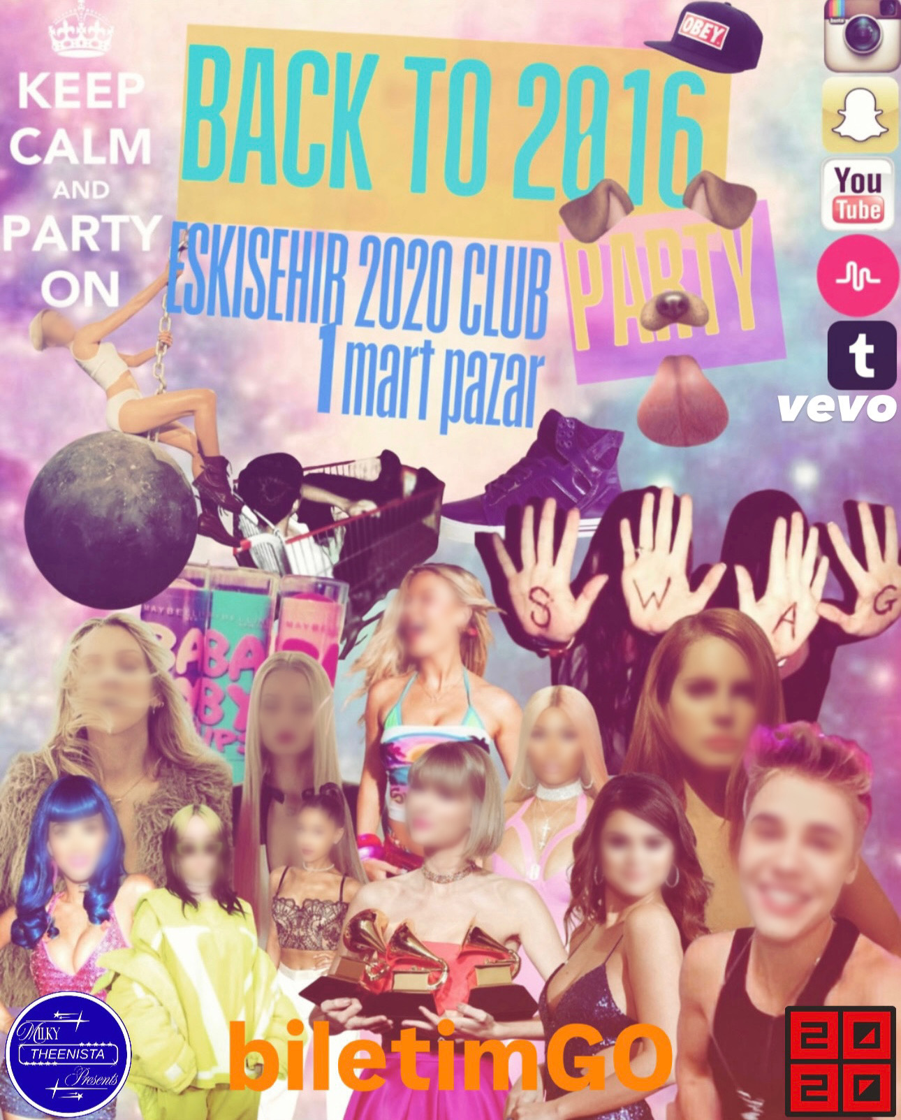 back to 2016 vibe’s party (eskisehir)