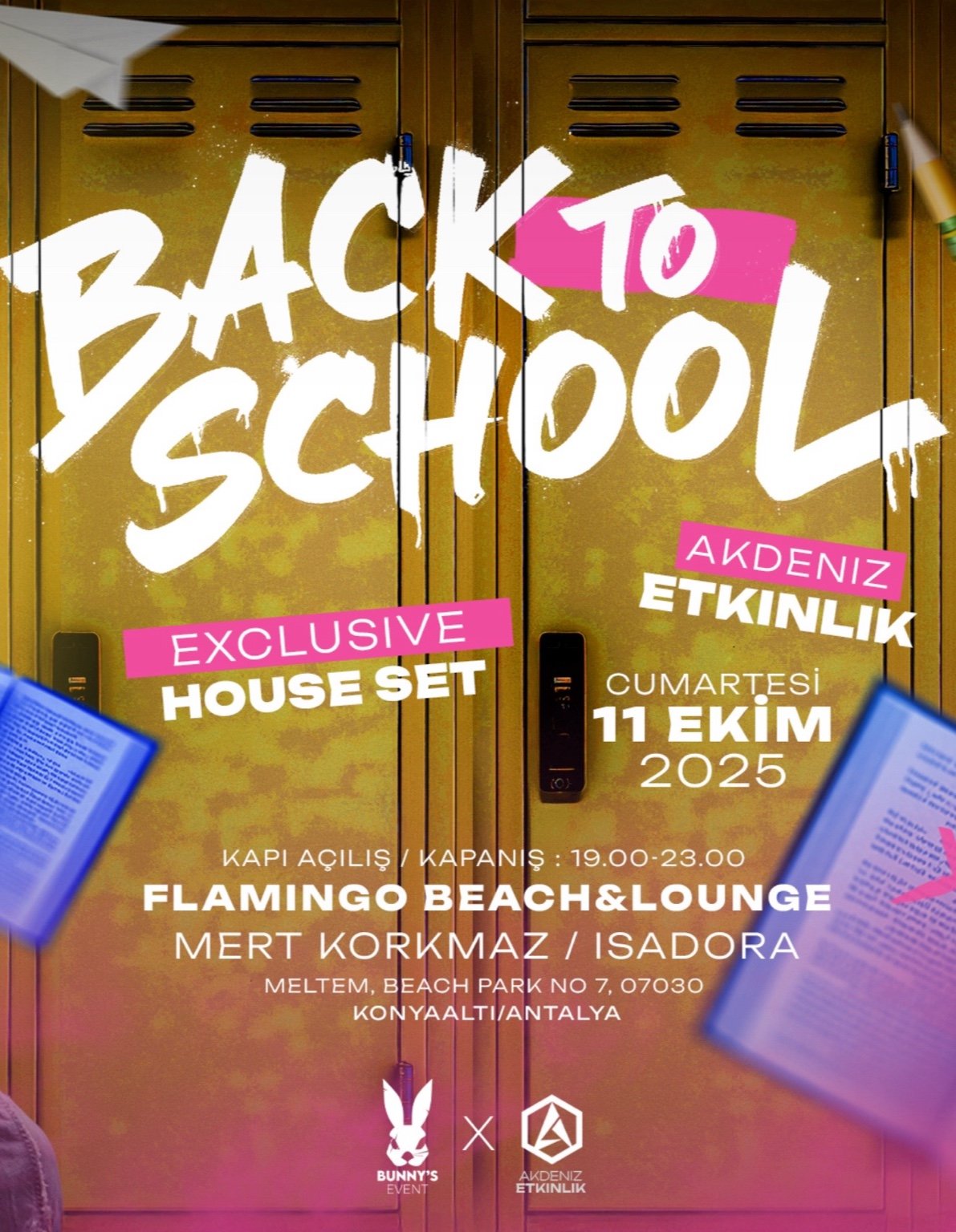 Back To School Beach Party